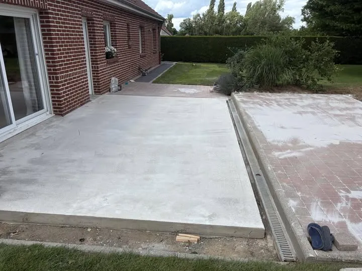 réorganisation des espaces extérieur, Landrecies, Jacquinet Aménagements Extérieurs