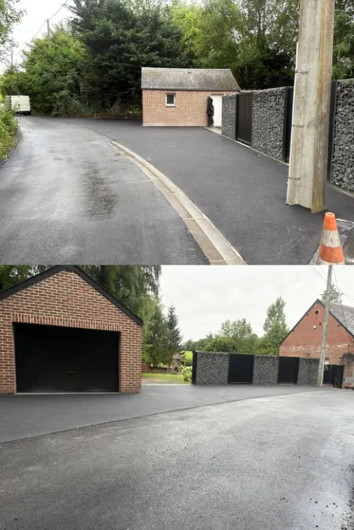rénovation de devanture, Landrecies, Jacquinet Aménagements Extérieurs