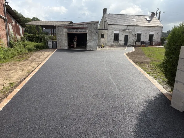 pavage et enrobé, Landrecies, Jacquinet Aménagements Extérieurs