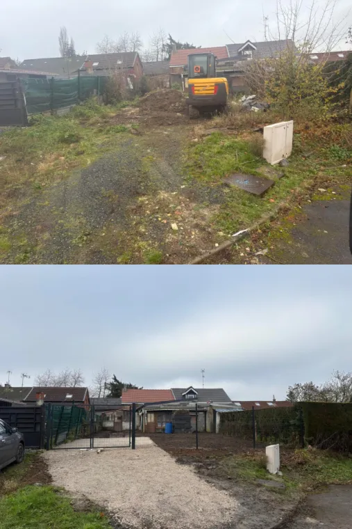 cloture et portail, Landrecies, Jacquinet Aménagements Extérieurs