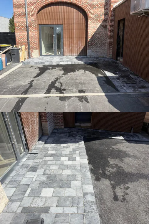 rampe d'accès PMR, Landrecies, Jacquinet Aménagements Extérieurs